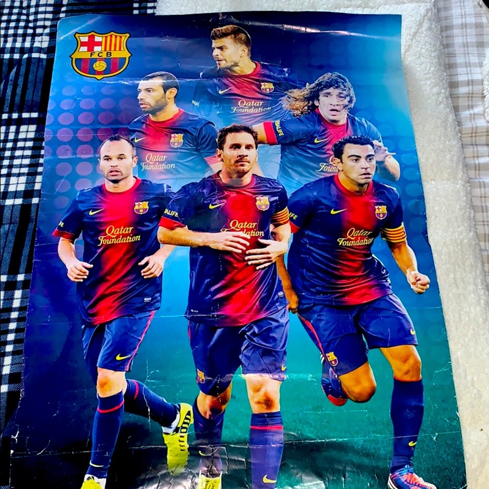 Barcelona Poster Messi